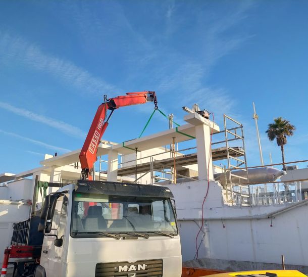 Mejora de Visibilidad del Acceso al Puerto de Tarifa AMPE Obras