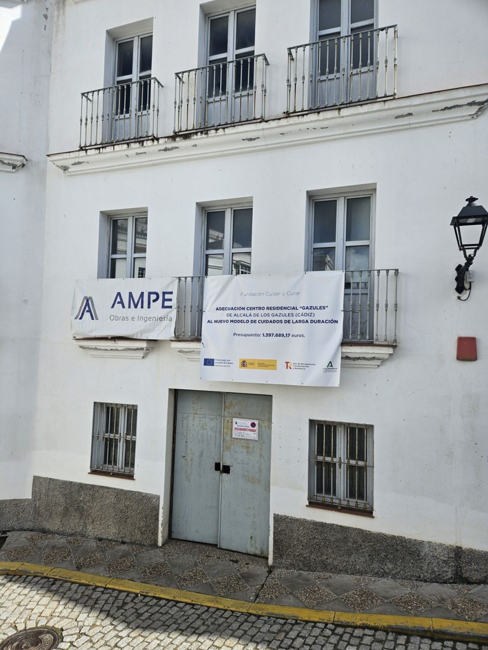 Adecuación del Centro Residencial Gazules en Alcalá de los Gazules